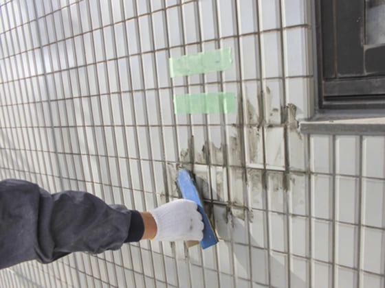 タイルの浮きや剥がれ