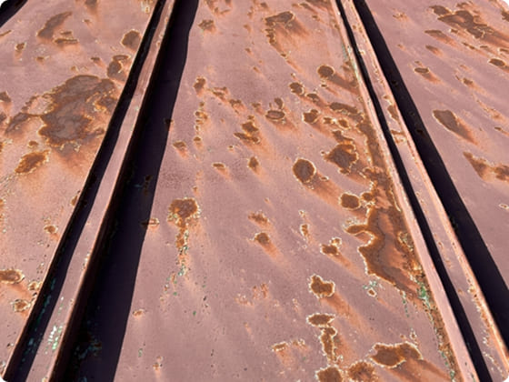 瓦棒のサビ・痛み