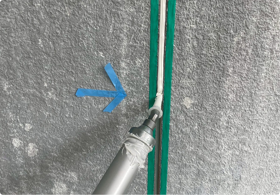 コーキング・シーリングの施工イメージ