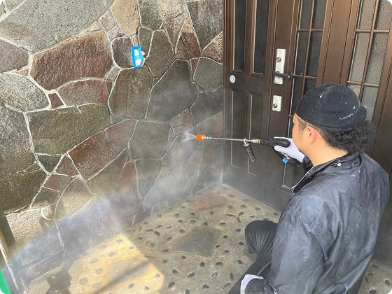 コーキングの割れ