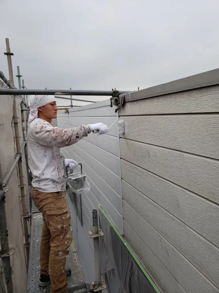 岐阜市塗装,トタン外壁塗装,外壁塗装,屋根塗装,クリア塗装,isokawaart