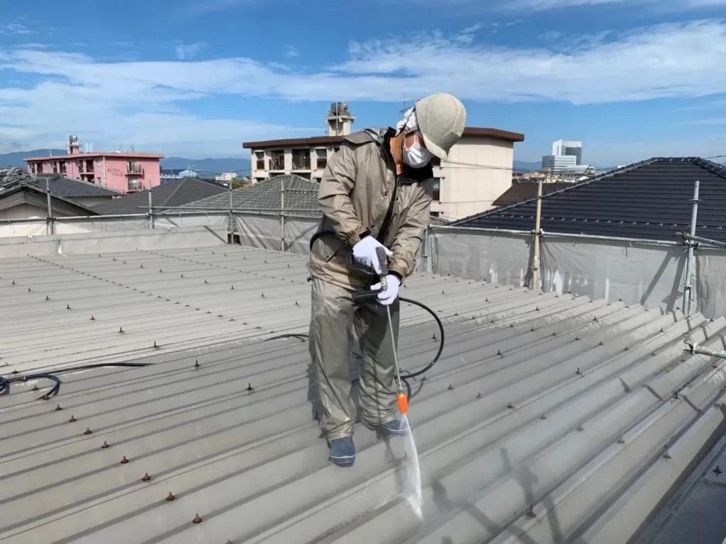 岐阜市塗装,トタン外壁塗装,外壁塗装,屋根塗装,クリア塗装,isokawaart