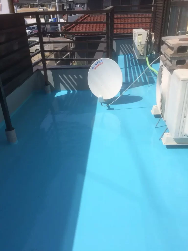 各務原市塗装,モルタルウレタン防水,ベランダ手すり塗装,外壁塗装,屋根塗装,isokawaart